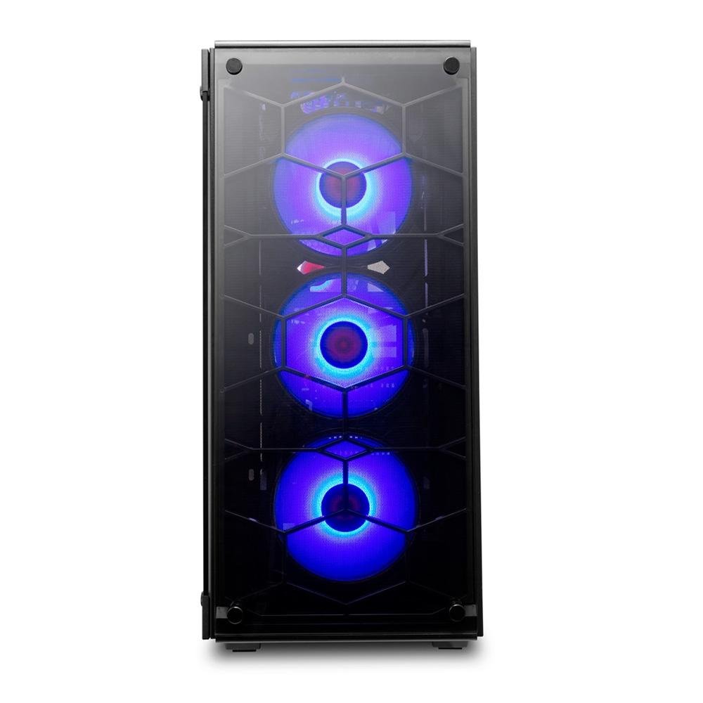 Gabinete Gamer Redragon Wheel Jack, Mid Tower, Lateral e Frontal em Vidro - GC-606BK