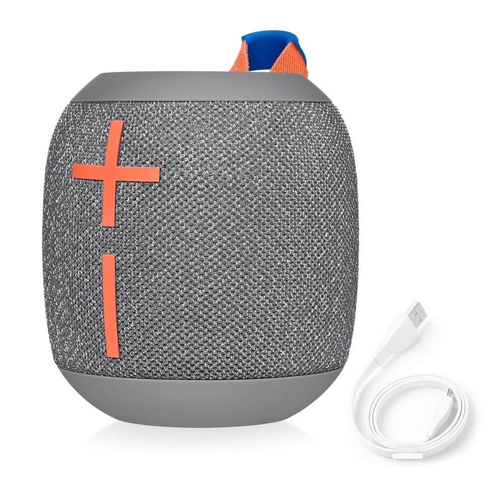 Caixa de Som Bluetooth Ultimate Ears WONDERBOOM 2 Portátil e À Prova D´Água - Até 13 horas de Bateria - Cinza - 984-001555 Caixa de Som Bluetooth Ultimate Ears WONDERBOOM 2 Portátil e À Prova D´Água - Até 13 horas de Bateria - Cinza - 984-001555