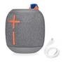 Caixa de Som Bluetooth Ultimate Ears WONDERBOOM 2 Portátil e À Prova D´Água - Até 13 horas de Bateria - Cinza - 984-001555