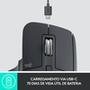 Mouse sem fio Logitech MX Master 3 com Sensor Darkfield para Qualquer Superfície, USB Unifying ou Bluetooth, Recarregável - 910-005647