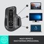 Mouse sem fio Logitech MX Master 3 com Sensor Darkfield para Qualquer Superfície, USB Unifying ou Bluetooth, Recarregável - 910-005647