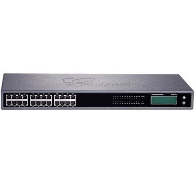A série de gateway FXS de alta densidade GXW4200 permite que empresas de todos os tamanhos criem um sistema de telefone IP e analógico híbrido econômi