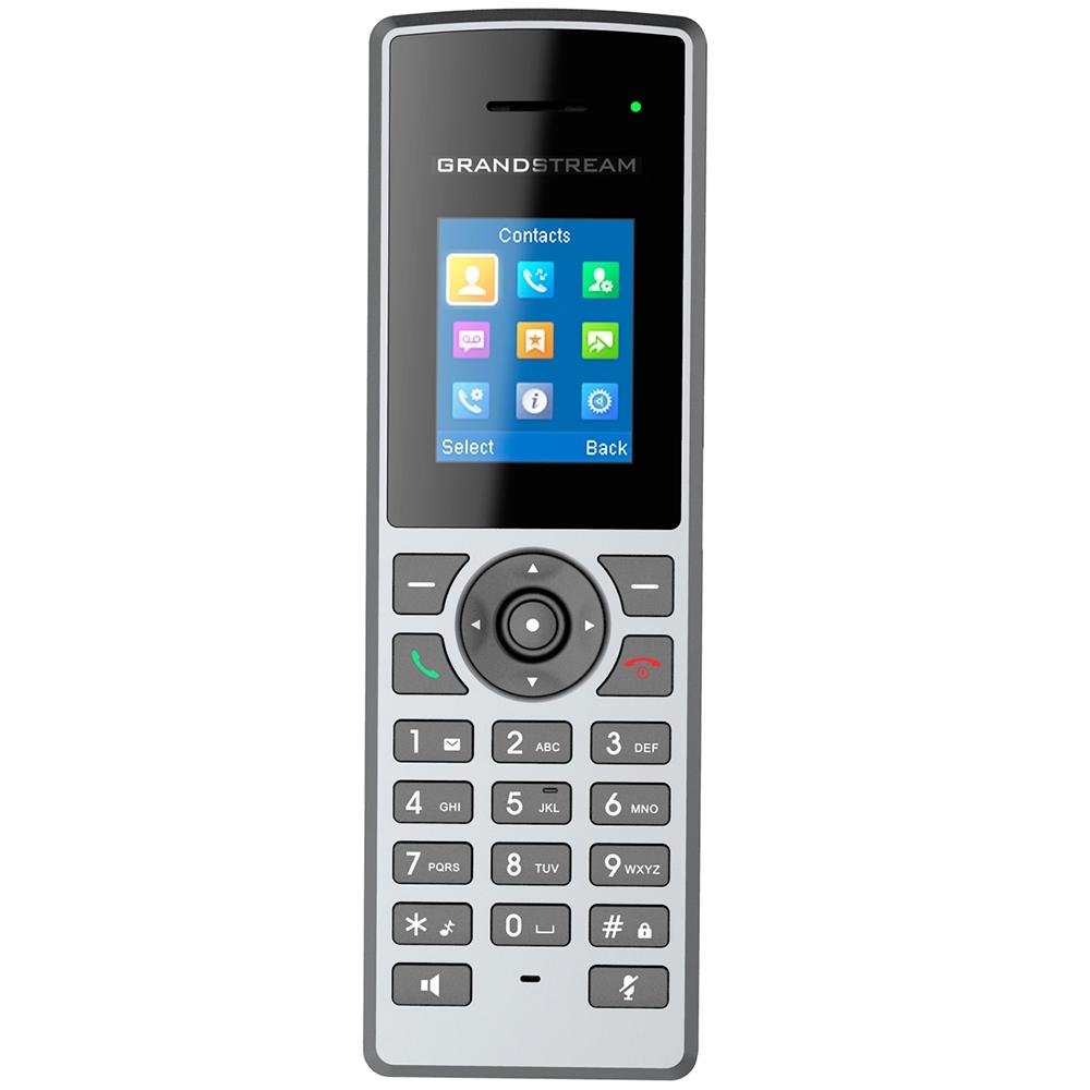 Telefone IP Grandstream sem Fio DECT, 10 Contas SIP, 10 Linhas, Prata - DP722
