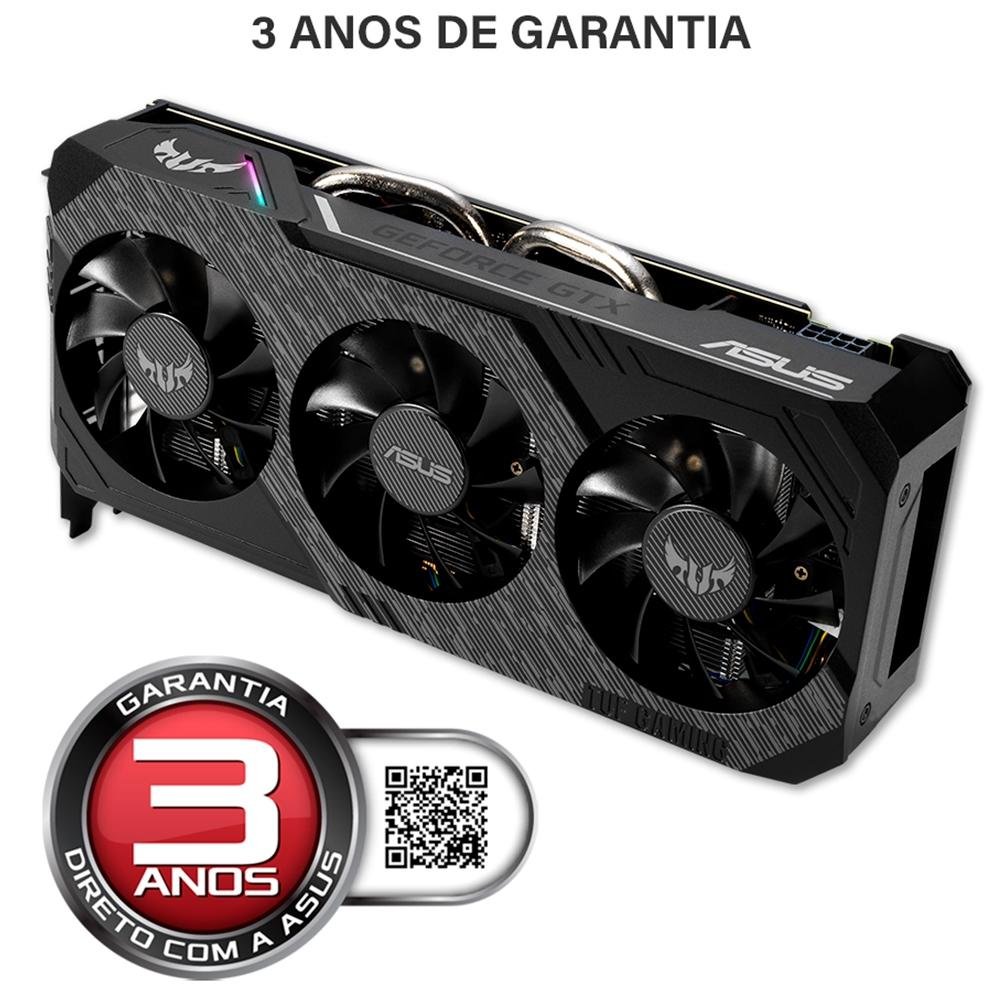 Imagem 15 de 21 do produto Placa de Vídeo Asus TUF3 NVIDIA GeForce GTX 1660 SUPER, 14.0 Gbps, 6GB, GDDR6, Turing Shaders - TUF 3-GTX1660S-O6G-GAMING