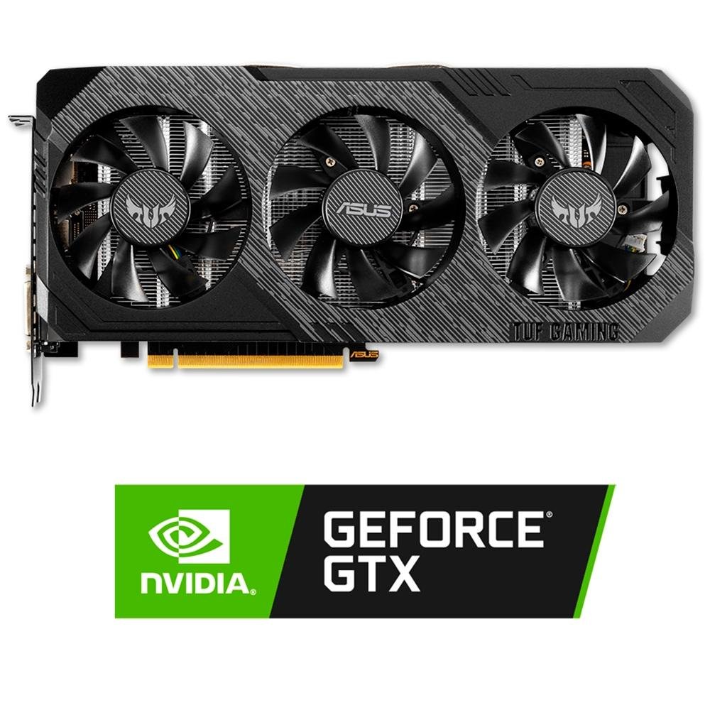 Placa de Vídeo Asus TUF3 NVIDIA GeForce GTX 1660 SUPER, 14.0 Gbps, 6GB, GDDR6, Turing Shaders - TUF 3-GTX1660S-O6G-GAMING
