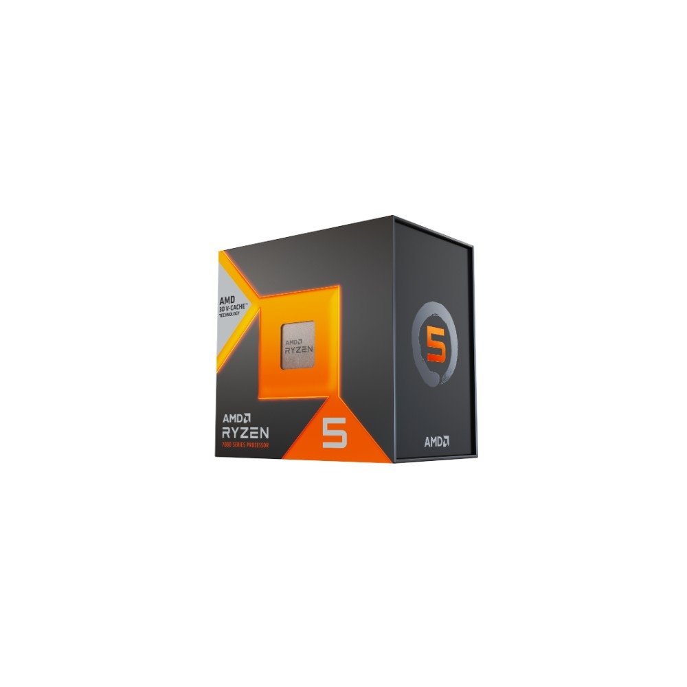 Processador AMD Ryzen 5 7600X3D, 4.7GHz (5.6GHz Turbo), Cache 96MB, AM5, 6 Cores, 12 Threads, Vídeo Integrado, WOF - 100-100001721WOF - view 2