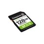 Cartão de Memória SD KIngston de 128GB Canvas Select Plus Gen3, Leitura: 150MB/s, Classe 10, U1, V10 - SDS3/128GB