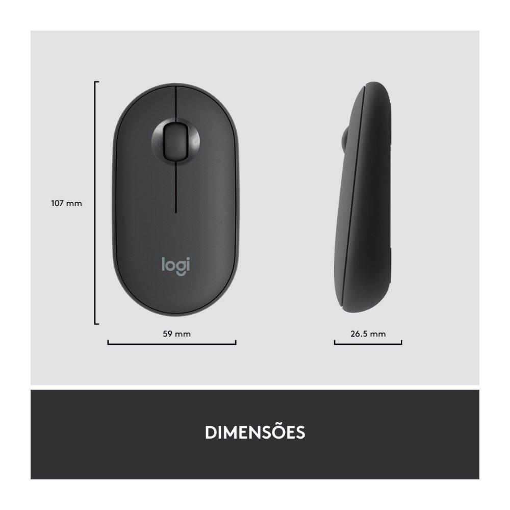 Combo Teclado e Mouse sem fio Logitech MK470 com Design Slim, Digitação e Clique Silencioso, Mouse Ambidestro e Pilhas Inclusas - 920-009268 - view 9