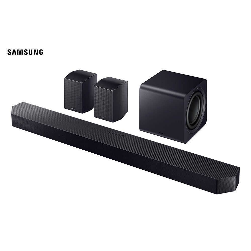 Soundbar Samsung Série Q HW-Q990H, Bluetooth, 656W, com Subwoofer Sem Fio, 11.1.4 Canais, Dolby Atmos, Preto - HWQ990HZD - view 2
