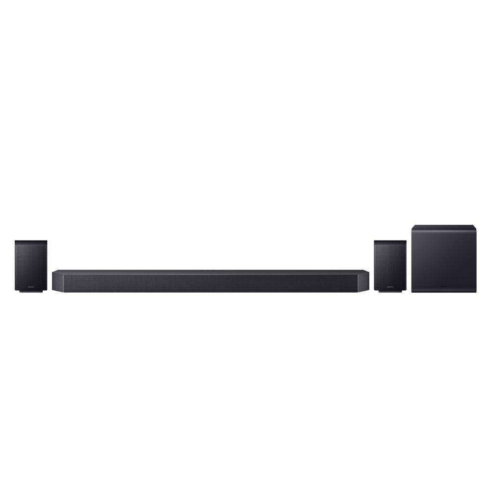Soundbar Samsung Série Q HW-Q990H, Bluetooth, 656W, com Subwoofer Sem Fio, 11.1.4 Canais, Dolby Atmos, Preto - HWQ990HZD