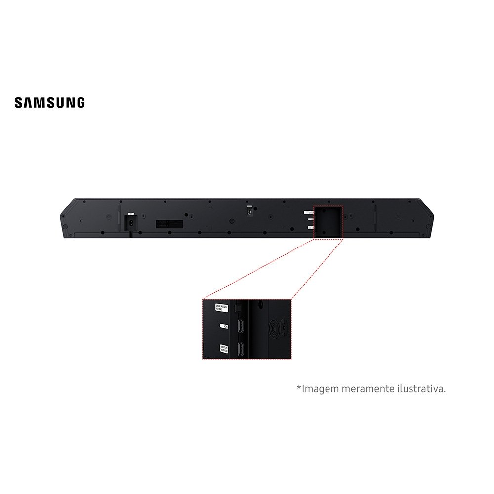 Soundbar Samsung Série Q HW-Q930H, Bluetooth, 540W, com Subwoofer Sem Fio, 9.1.4 Canais, Dolby Atmos, Preto - HWQ930HZD - view 5