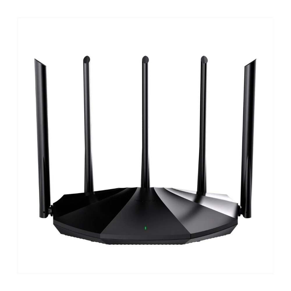Roteador Wireless Tenda TX2 Pro, Gigabit, Dual Band, Wi-Fi 6, Quatro Antenas de 6dBi, AX1500, Preto - 60019734