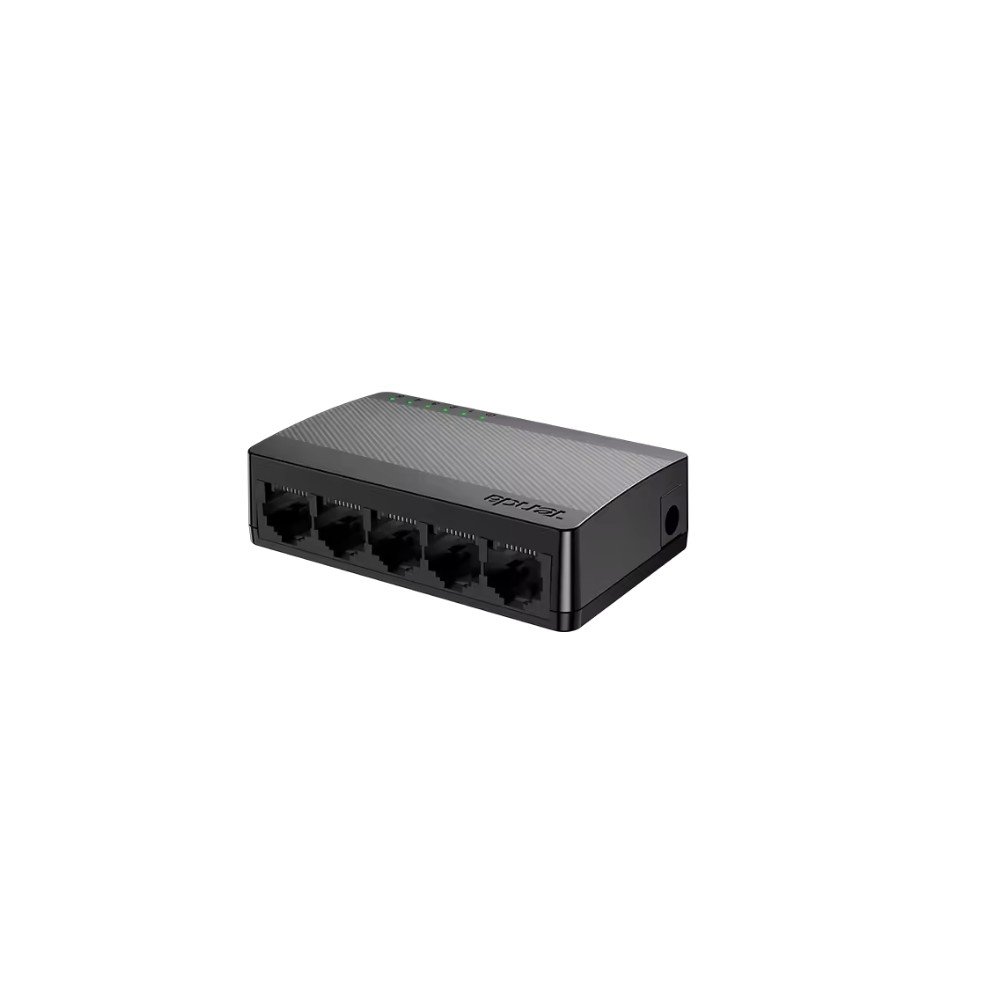 Switch Tenda SG105, 5 Portas, Gigabit 10/100/1000Mbps, Desktop, Plug and Play, Black - 60024886
