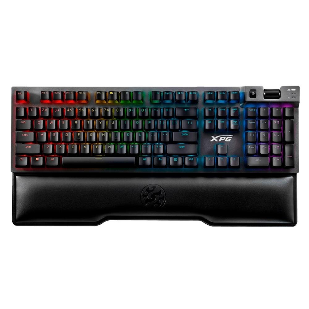 Teclado Mecânico Gamer XPG Summoner, RGB, Switch Cherry MX Speed Silver, US Teclado Mecânico Gamer XPG Summoner, RGB, Switch Cherry MX Speed Silver, US