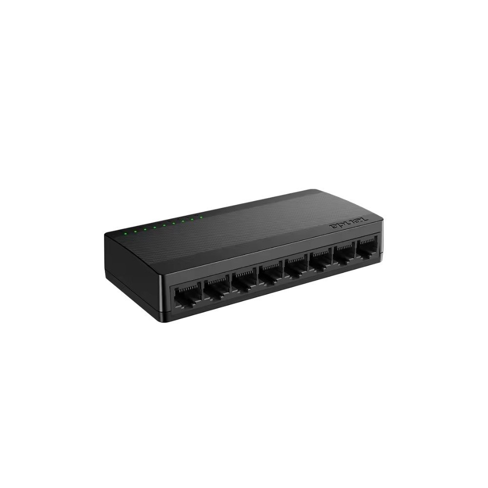 Switch Tenda SG108, 8 Portas, Gigabit 10/100/1000Mbps, Desktop, Plug and Play, Black - 60025022 - view 2