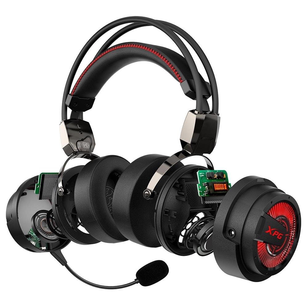 Headset Gamer ( Balão.info) Precog 7.1 com Driver Duplo para PC, MAC, Notebook, Playstation, ( Balão.info) e Nintendo Switch - foto 8