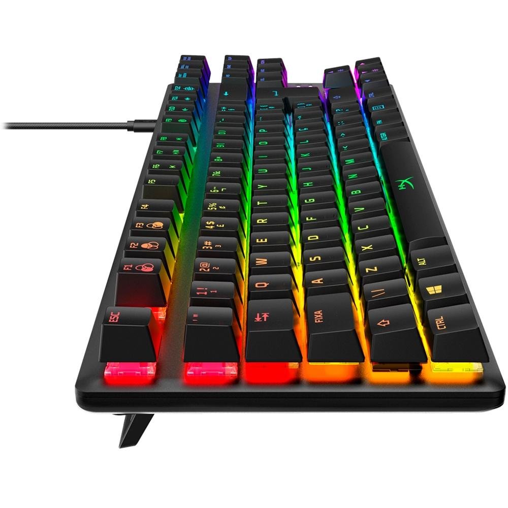 Teclado Mecânico Gamer ( Balão.info) Core, RGB, Switch ( Balão.info) Red, USB Tipo-C, ( Balão.info), Preto - 4P5P3A2#AC4 - foto 4