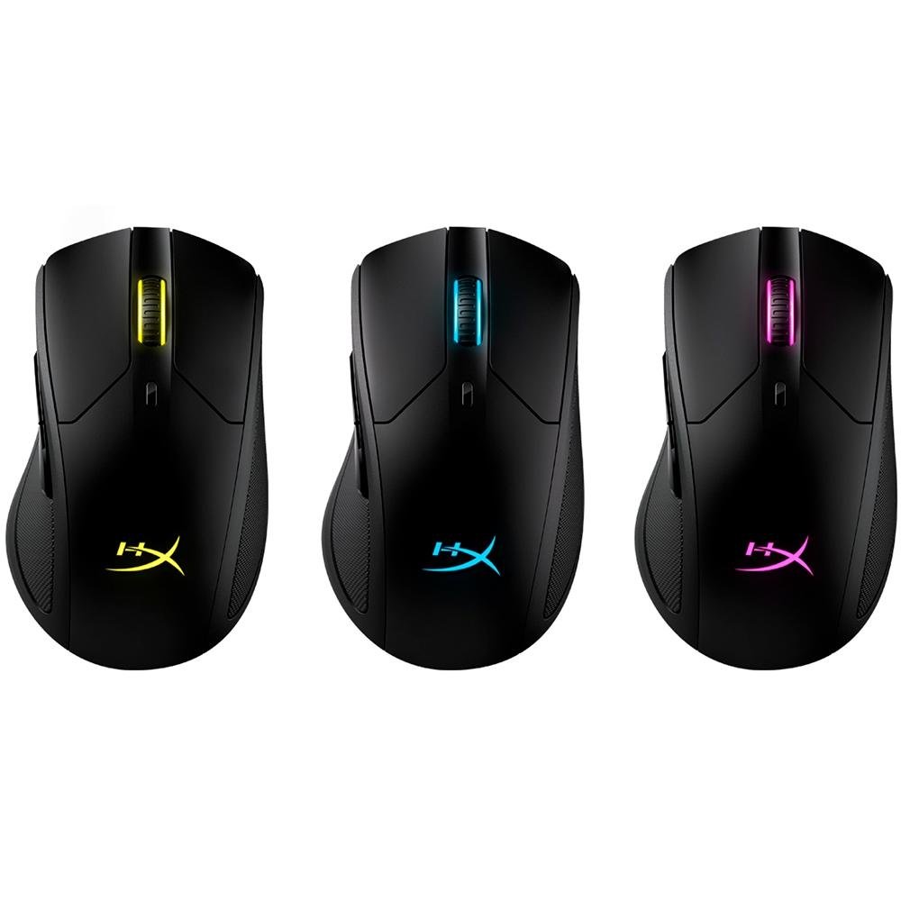 Mouse Sem Fio Gamer HyperX Pulsefire Dart, RGB, 16000DPI - HX-MC006B