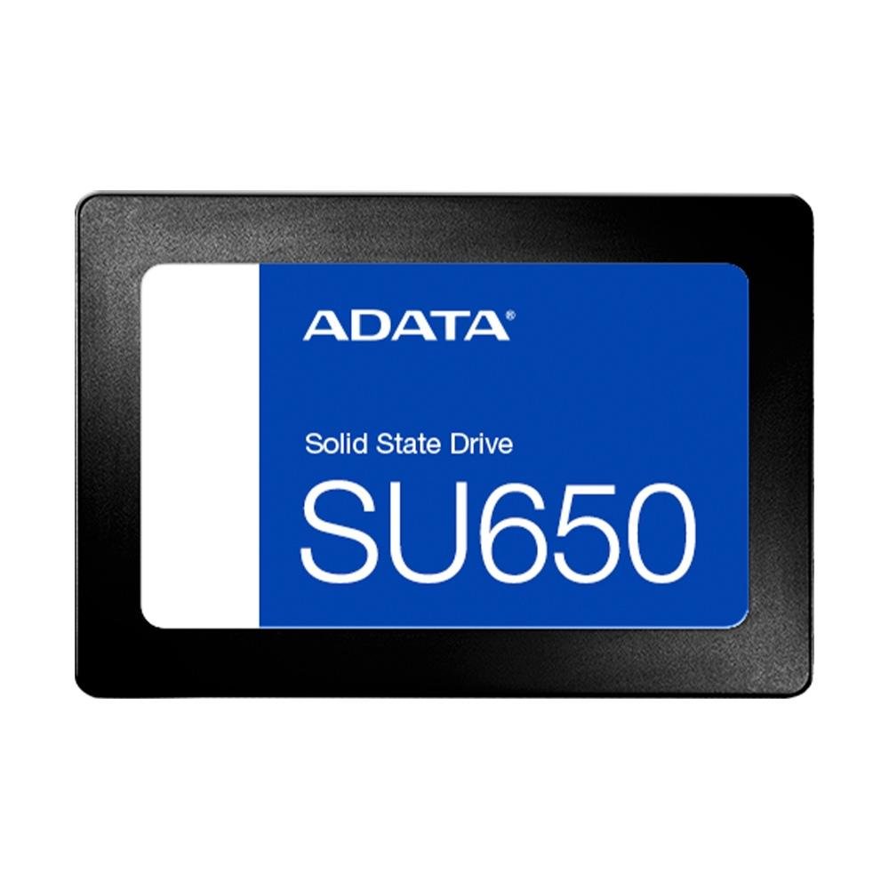 SSD Adata SU650, SATA, 240GB, 2.5", Leitura: 520MB/s e Gravação: 450MB/s, Preto - ASU650SS-240GT-R SSD Adata SU650, SATA, 240GB, 2.5", Leitura: 520MB/s e Gravação: 450MB/s, Preto - ASU650SS-240GT-R