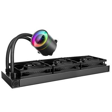 Water Cooler Deepcool Castle 360EX, RGB, 360mm, Preto - DP Water Cooler Deepcool Castle 360EX, RGB, 360mm, Preto - DP