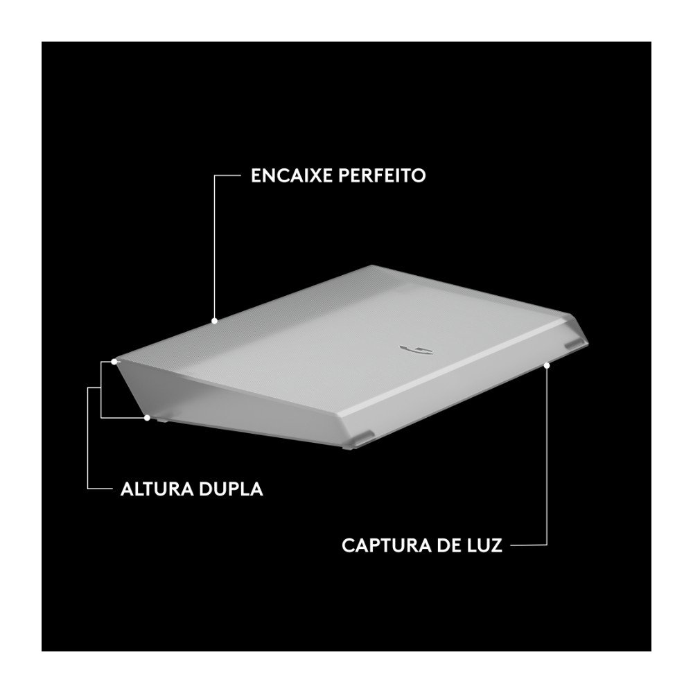 Imagem 7 de 10 do produto Apoio Para as Mãos Logitech G512 X PALM REST 75, Acrílico, LIGHTSYNC, RGB, para Teclado Gamer G512 X 75 - 943-001623