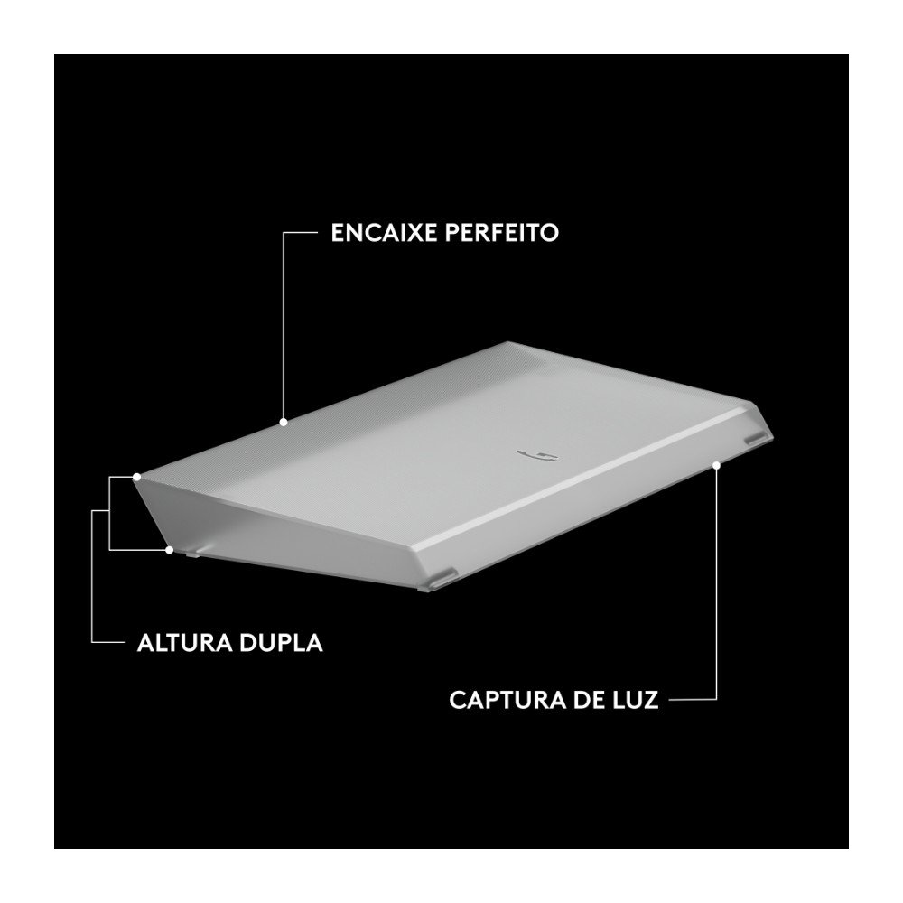 Imagem 8 de 9 do produto Apoio Para as Mãos Logitech G512 X PALM REST 98, Acrílico, LIGHTSYNC, RGB, para Teclado Gamer G512 X 98 - 943-001626