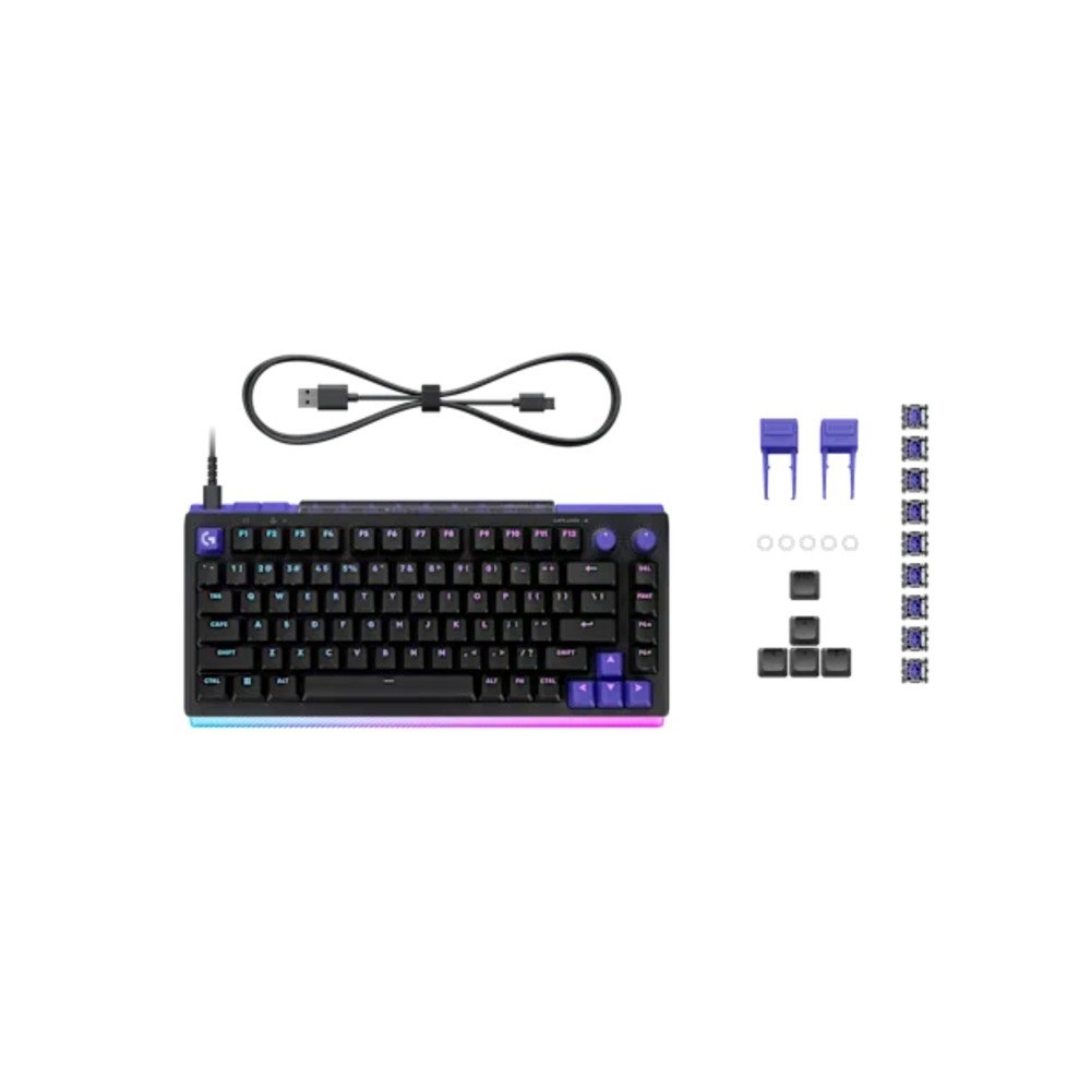 Teclado Magnético Mecânico Gamer Logitech G512 X 75, Hot swappable, RAPID TRIGGER, RGB LIGHTSYNC, PC e Mac, Layout US - 920-013926 Teclado Magnético Mecânico Gamer Logitech G512 X 75, Hot swappable, RAPID TRIGGER, RGB LIGHTSYNC, PC e Mac, Layout US - 920-013926