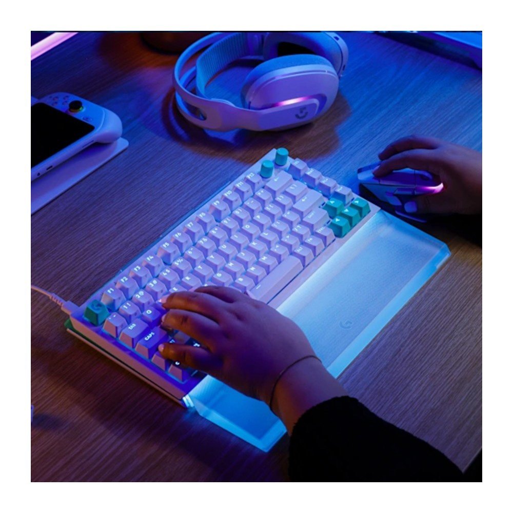 Imagem 4 de 4 do produto Teclado Magnético Mecânico Gamer Logitech G512 X 75, Hot swappable, RAPID TRIGGER, RGB LIGHTSYNC, PC e Mac, Layout US - 920-013948
