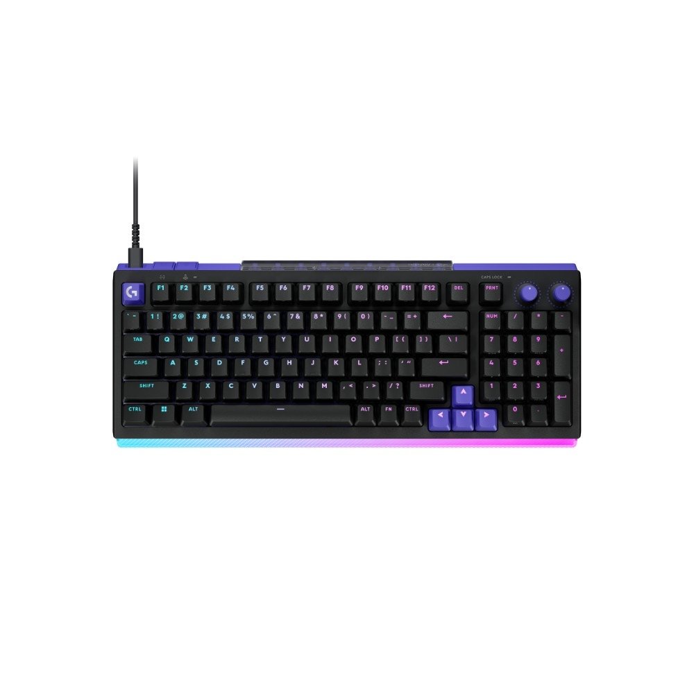 Teclado Magnético Mecânico Gamer Logitech G512 X 98, Hot swappable, RAPID TRIGGER, RGB LIGHTSYNC, PC e Mac, Layout US - 920-013972
