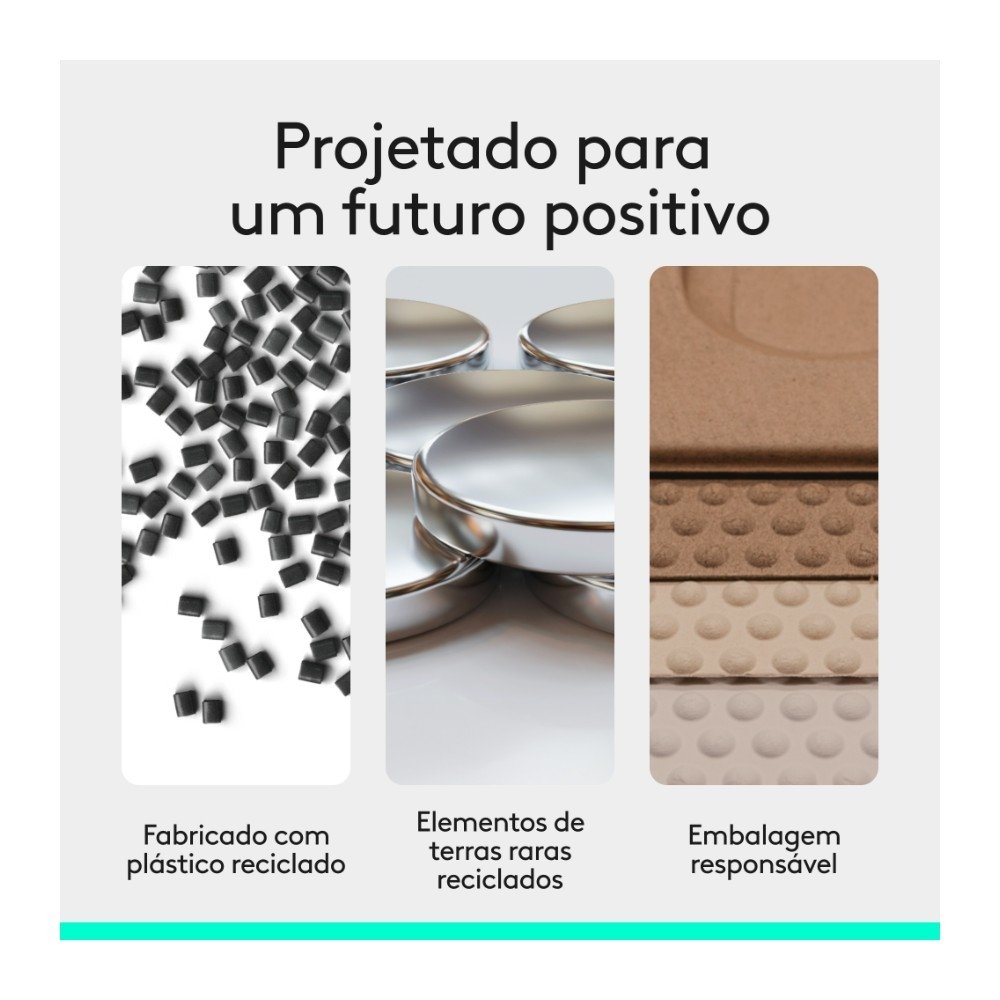 Imagem 8 de 12 do produto Mouse Sem Fio Logitech Mobi Fold, Dobrável e slim, touch scroll, cliques discretos, Bluetooth - 910-007601