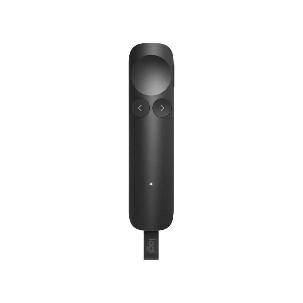 Apresentador Sem Fio Logitech Spotlight 2, Bluetooth, Sensação Tátil, Personalizáveis, Ponteiro Laser, USB-C, Grafite - 910-007668