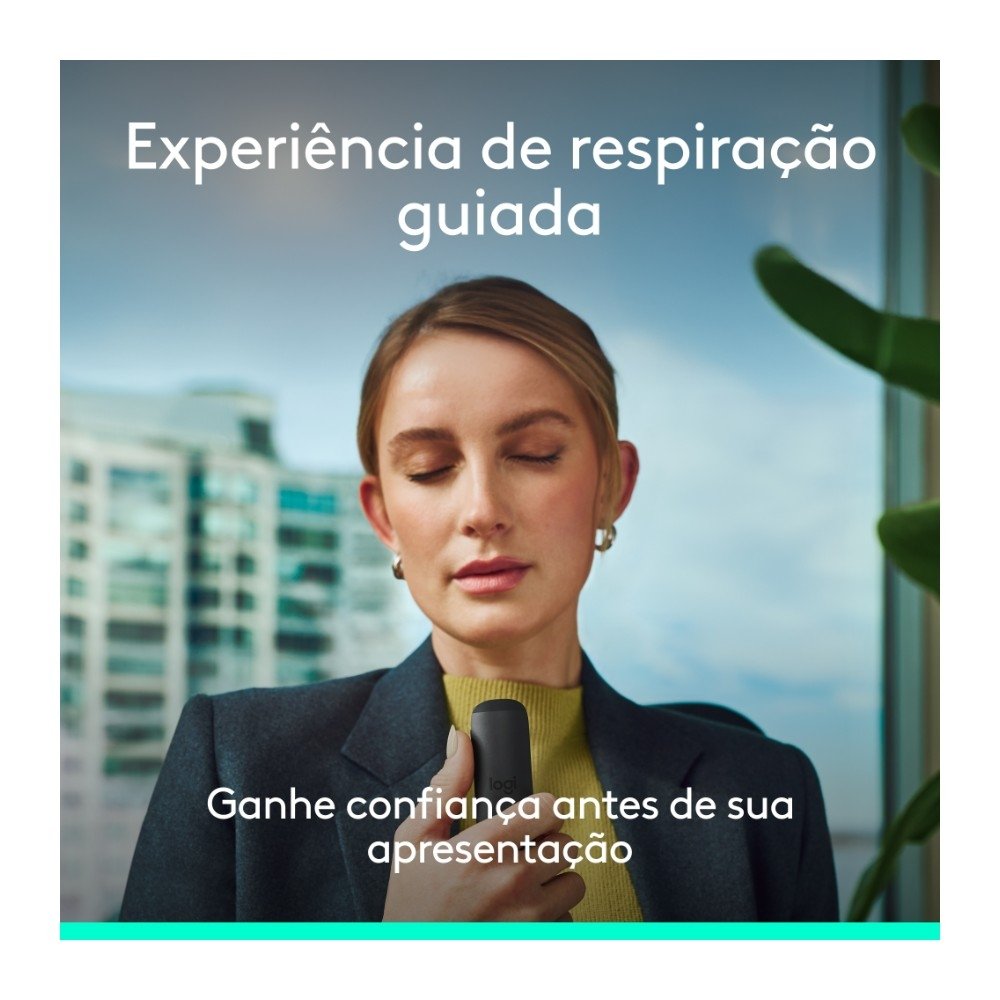 Imagem 7 de 11 do produto Apresentador Sem Fio Logitech Spotlight 2, Bluetooth, Sensação Tátil, Personalizáveis, Ponteiro Laser, USB-C, Grafite - 910-007668