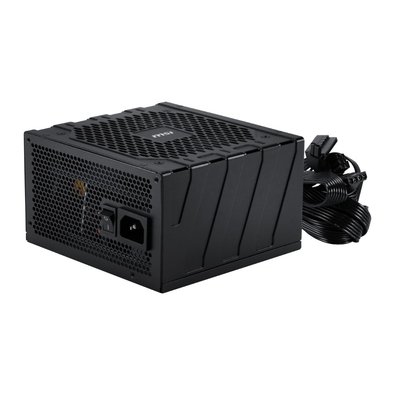 Fonte MSI MAG BN65A, 650W, 80 Plus Bronze, PFC Ativo, Com Cabo, Preto - MAG BN65A