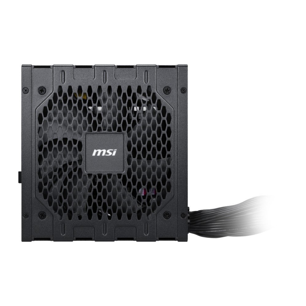 Imagem 5 de 7 do produto Fonte MSI MAG BN65A, 650W, 80 Plus Bronze, PFC Ativo, Com Cabo, Preto - MAG BN65A