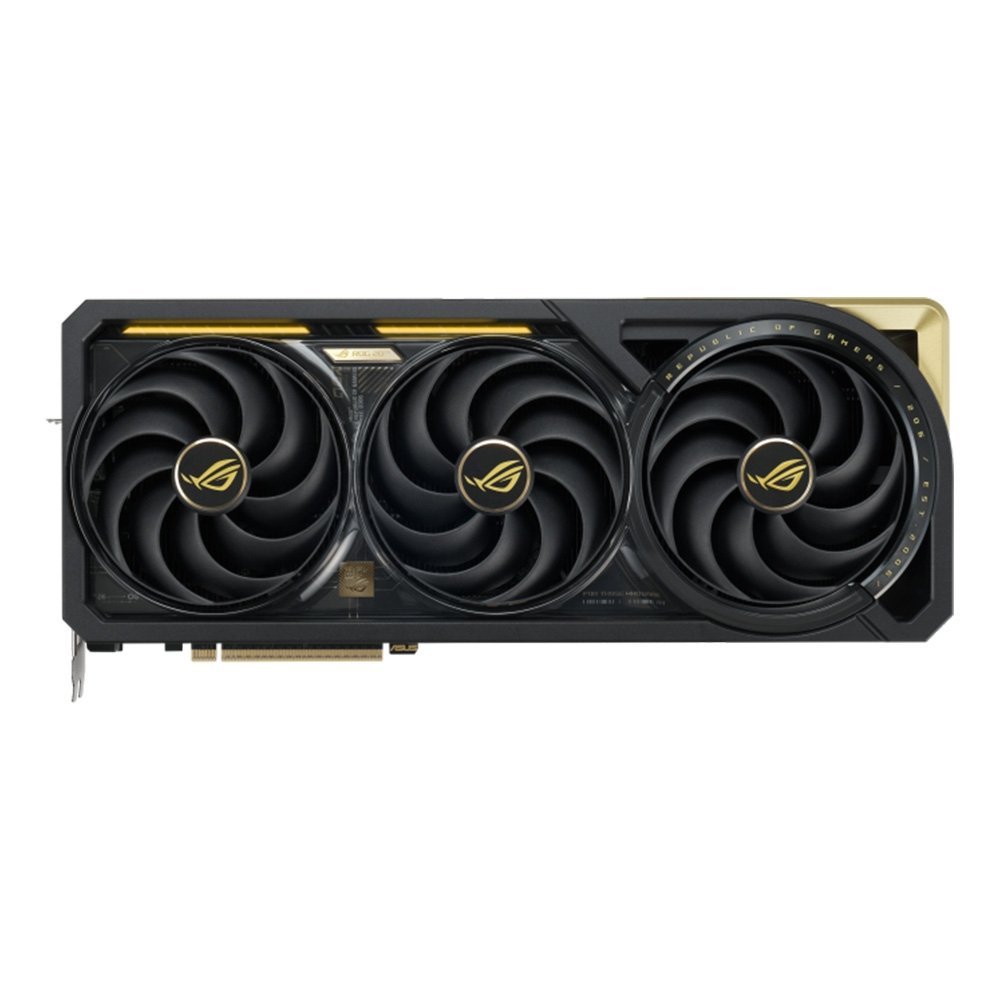 Imagem 2 de 13 do produto Placa de Vídeo ASUS ROG NVIDIA GeForce RTX 5090 Edition 20, 32GB, GDDR7, PCI Express 5.0, Tela AMOLED, AURA SYNC ARGB - 90YV0NF3-M0NA00