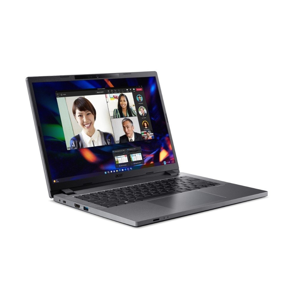 Notebook Acer TravelMate P2 TMP214-55-59VU, Intel Core i5-1335U, 8GB RAM, SSD 512GB, 14"" WUXGA, Windows 11 Pro, Preto - NX.B5CAL.003