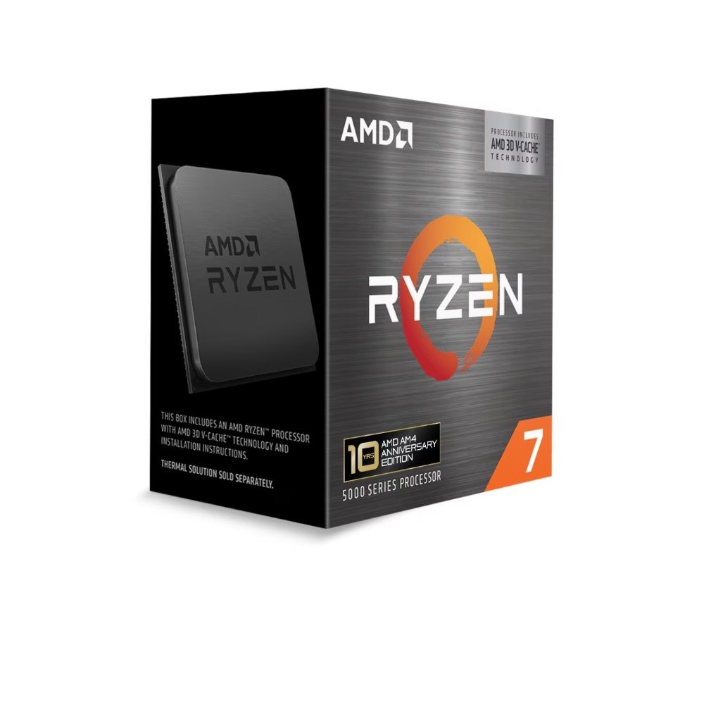 Processador AMD Ryzen 7 5800X3D, 3.4GHZ, 8-CORE, Cache 100MB, AM4 - 100-100000651POF - view 2