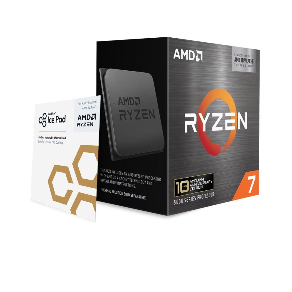 Processador AMD Ryzen 7 5800X3D, 3.4GHZ, 8-CORE, Cache 100MB, AM4 - 100-100000651POF - view 4