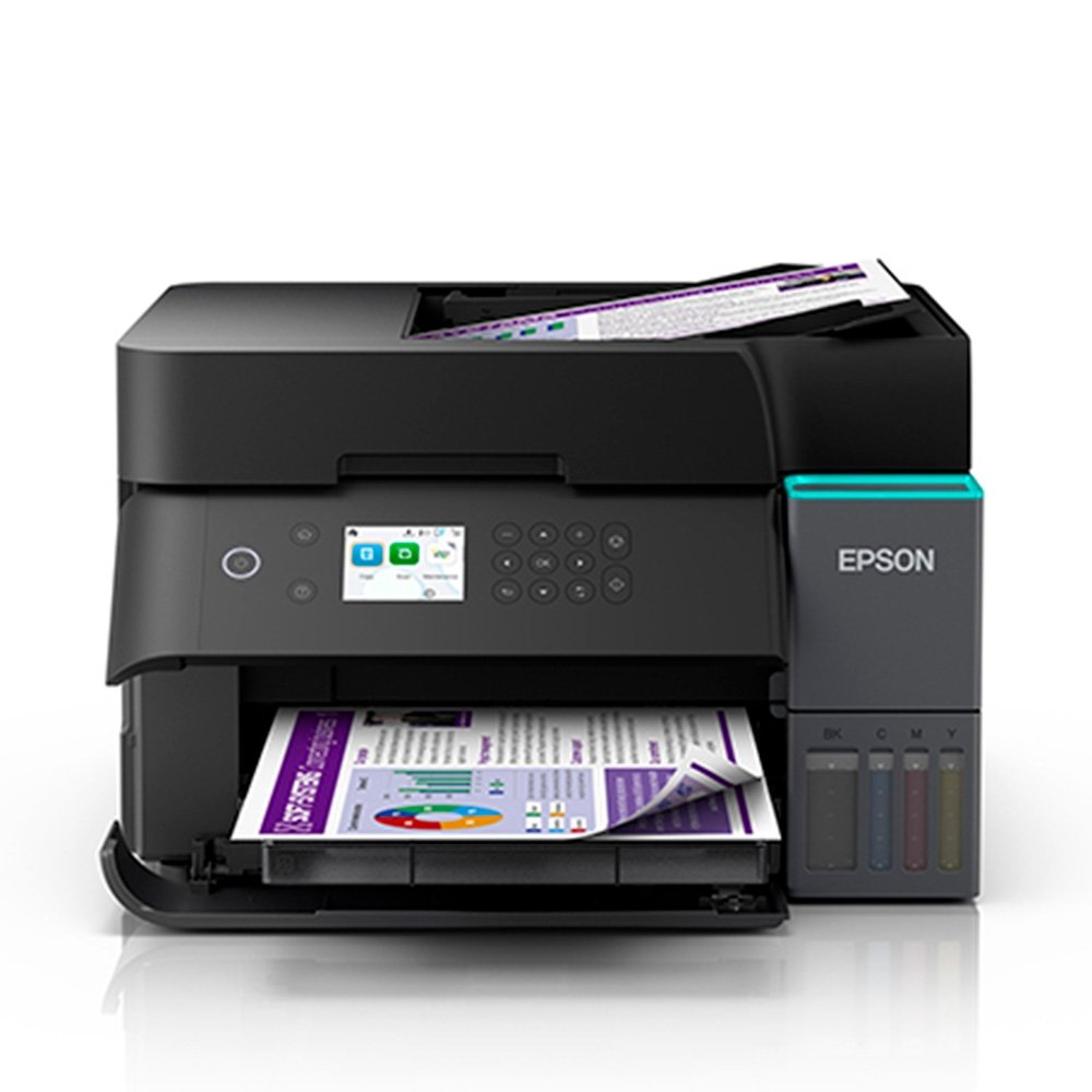 Multifuncional Epson EcoTank L6370, Tanque de Tinta, Wi-Fi, Ethernet, ADF, Duplex, Colorida, Bivolt - C11CL43302BR