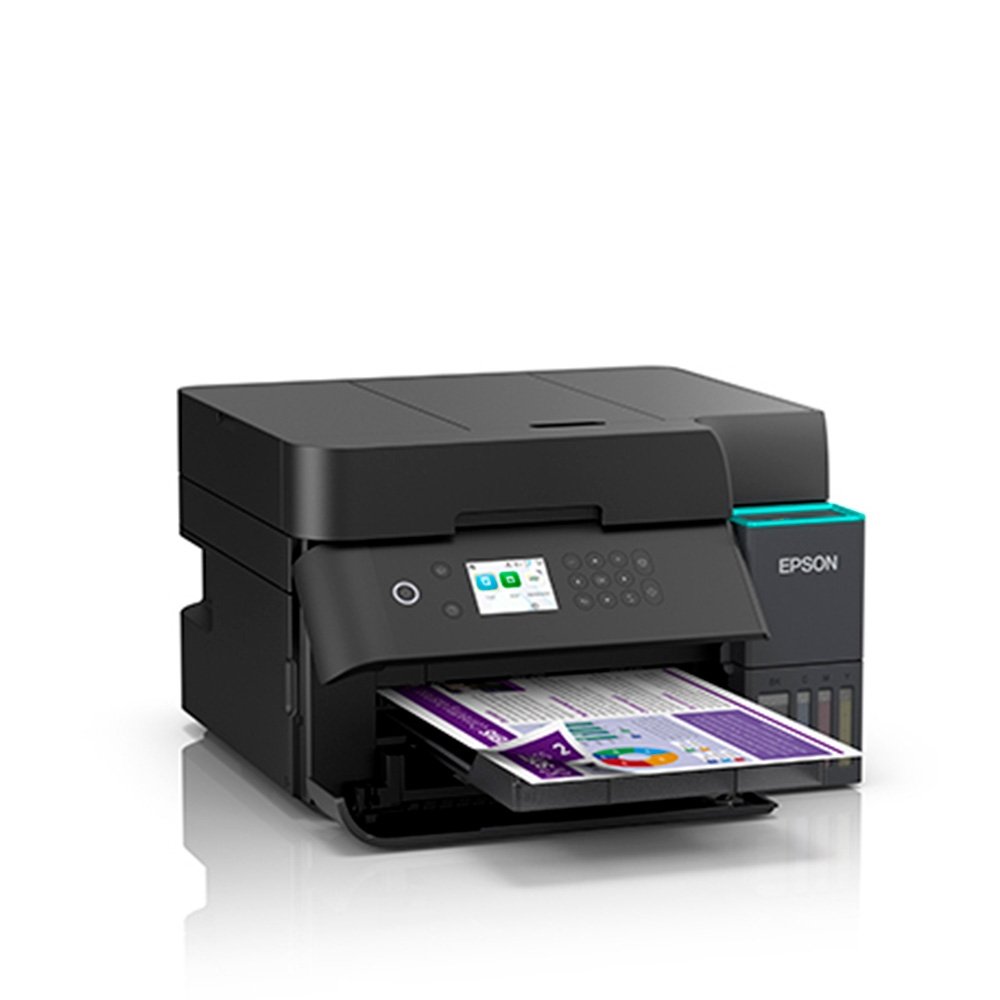 Multifuncional Epson EcoTank L6370, Tanque de Tinta, Wi-Fi, Ethernet, ADF, Duplex, Colorida, Bivolt - C11CL43302BR - view 2