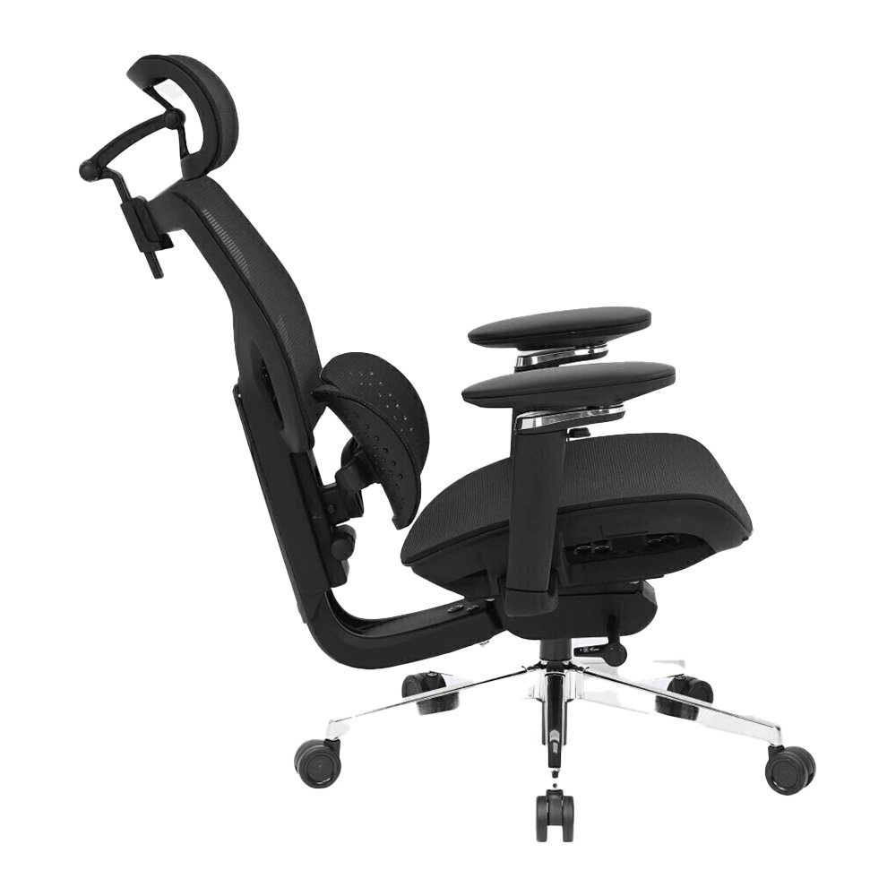 Cadeira Ergonômica DT3 ErgoStance, Até 130Kg, Regulagem de Braços e Altura, Preta - ( Balão.info)-9 - foto 4
