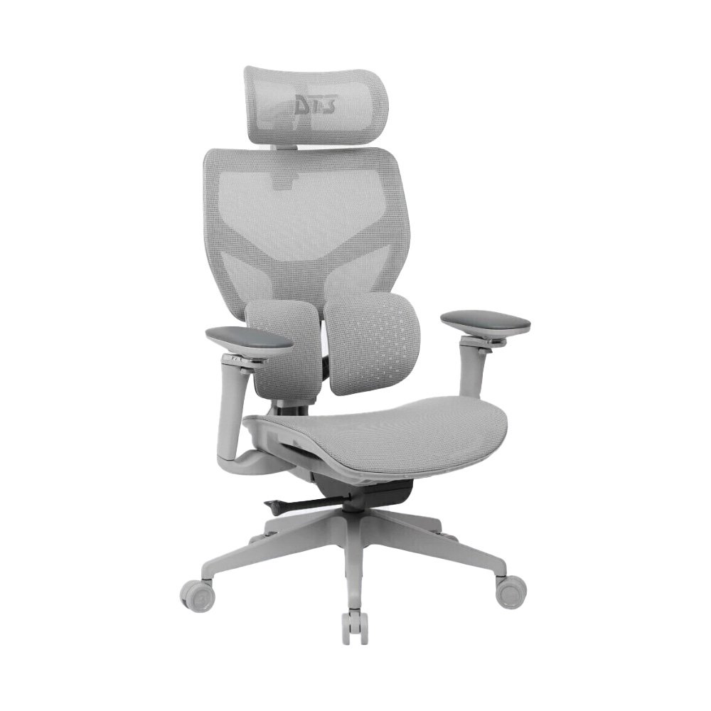 Cadeira Ergonômica DT3 ErgoStance, Até 130Kg, Regulagem de Braços e Altura, Cinza - ( Balão.info)-0 - foto 5
