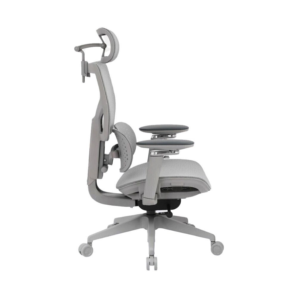 Cadeira Ergonômica DT3 ErgoStance, Até 130Kg, Regulagem de Braços e Altura, Cinza - ( Balão.info)-0 - foto 3