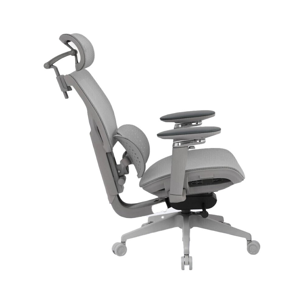 Cadeira Ergonômica DT3 ErgoStance, Até 130Kg, Regulagem de Braços e Altura, Cinza - 14898-0 - view 2