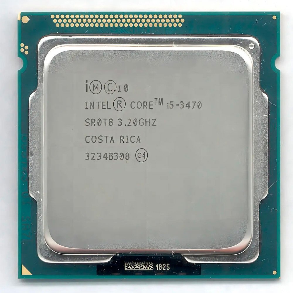 Processador Intel Core i5-3470 3 Geração, 3.2GHz, Cache 6MB, 4 Núcleos, 4 Threads, Placa de Vídeo Intel HD Graphics 2500 - CM8063701093302