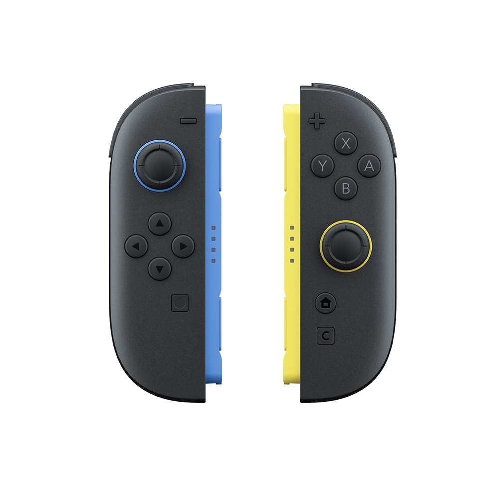 Imagem 2 de 7 do produto Controle Sem Fio Nintendo Switch 2 Joy-Con 2, Azul e Amarelo - NSAA10000004FGR