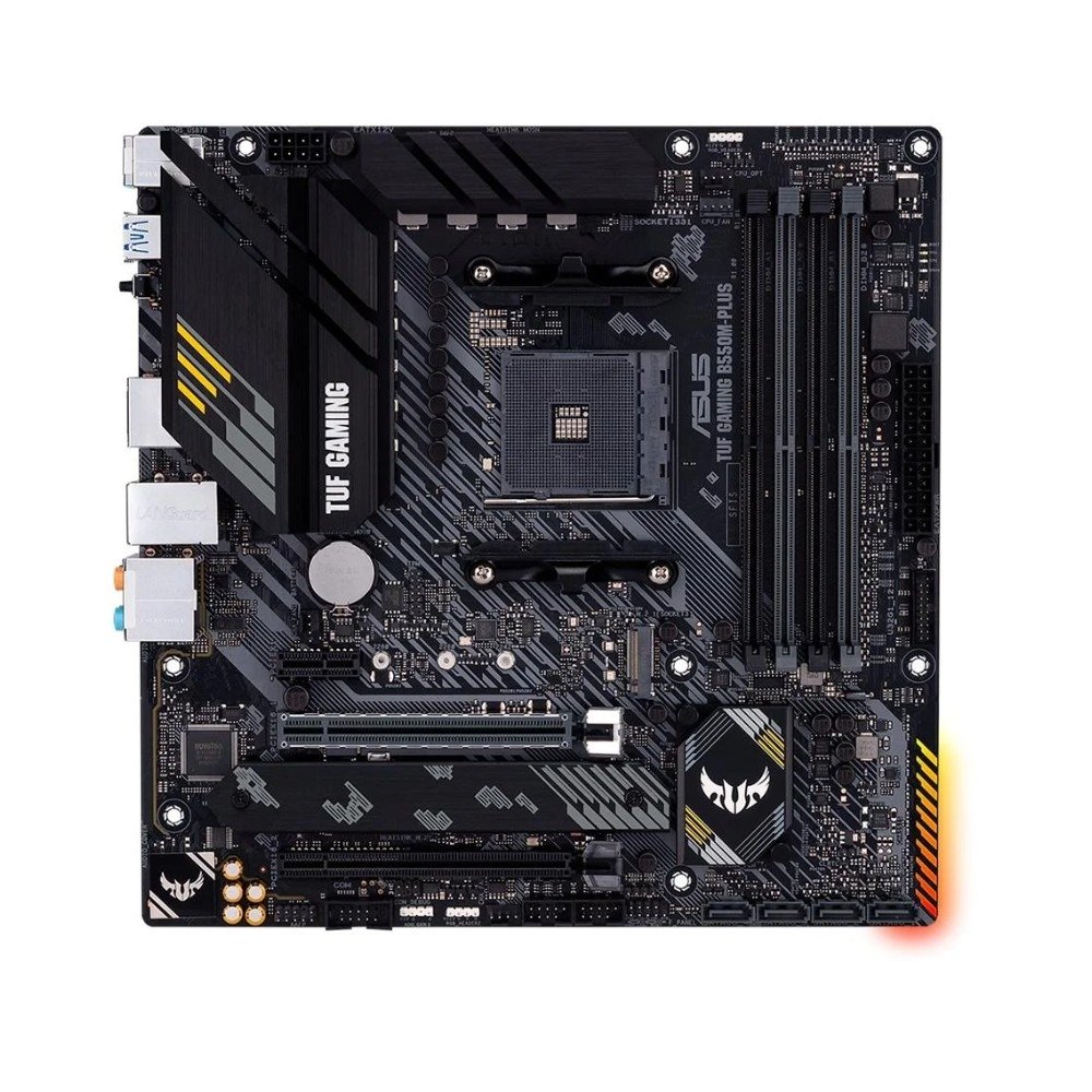 Placa-Mãe ASUS TUF Gaming B550M-Plus, mATX, DDR4 + Processador AMD Ryzen 7 5700X  + Air Cooler MACH1 WIND - view 3