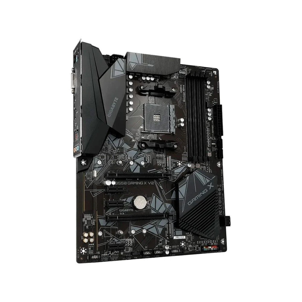 Placa-Mãe Gigabyte B550 Gaming X V2 + Processador AMD Ryzen 7 5700X  + Water Cooler MACH1 Logic, RGB, 240mm - view 2
