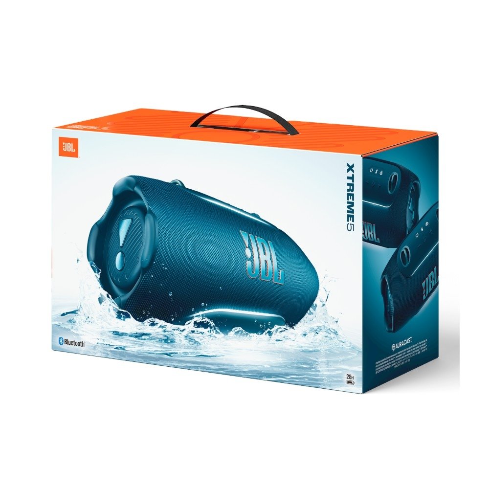 Imagem 9 de 9 do produto Caixa de Som Portátil JBL Xtreme 5, Bluetooth, À Prova d'Água, Azul - JBLXTREME5BLUBR