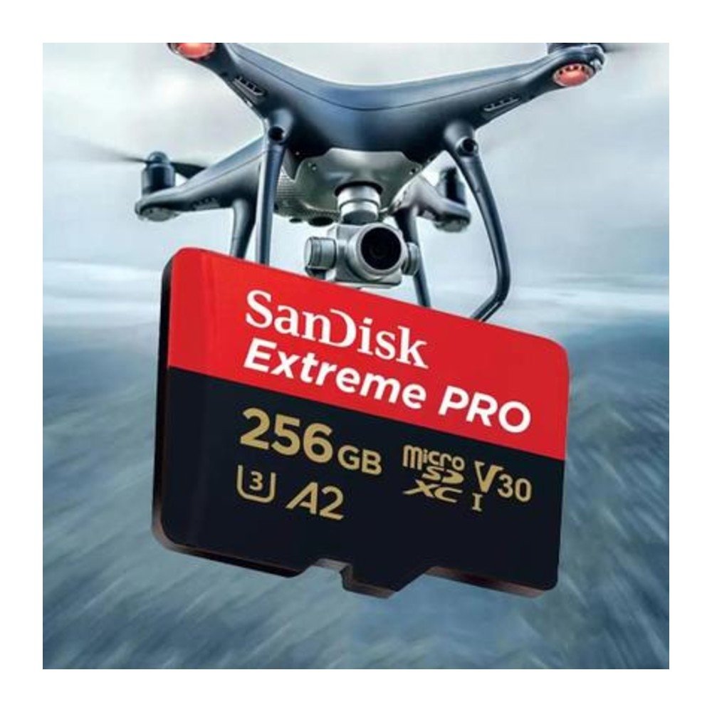 SanDisk Extreme PRO MicroSD 256GB | KaBuM!